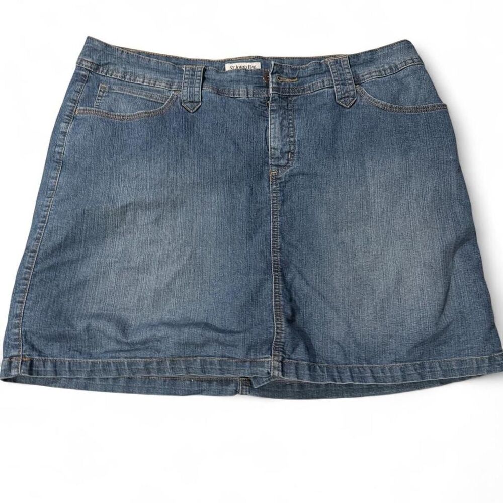 St-john-s-bay Women's Blue and Navy Skirt